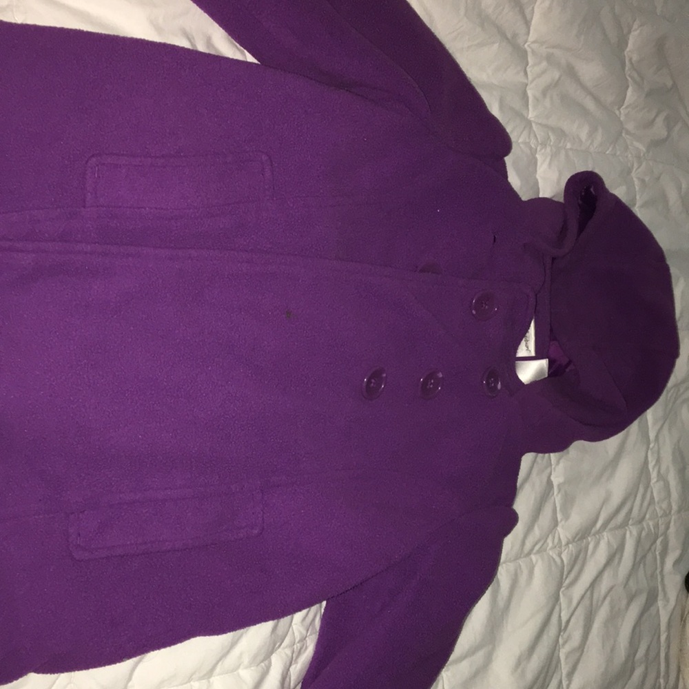 Toddler girl peacoat